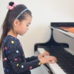 子供のピアノレッスン